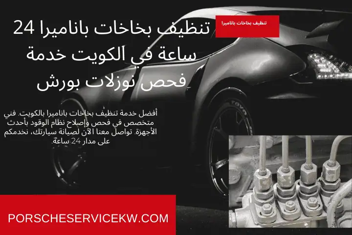 فني تنظيف بخاخات باناميرا